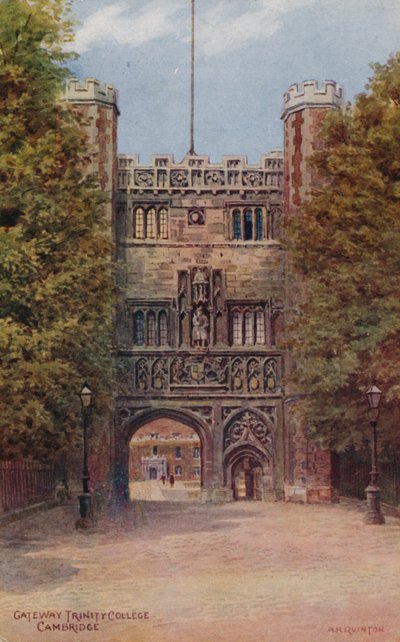 Porte du Trinity College, Cambridge - Alfred Robert Quinton